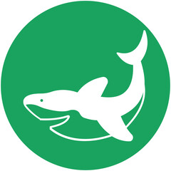 Elasmobranch Vector icon which can easily modify or edit

