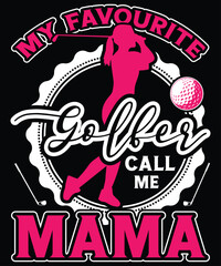 GOLF MOM T SHIRT DESIGN