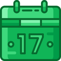 st patrick's day two tone icon