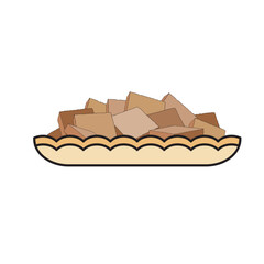 sri lanka sinhala new year sweets vector icon