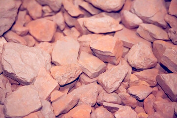 Natural Red Stone for an abstraction