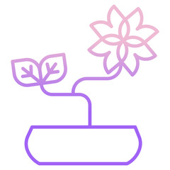 ixora plant icon