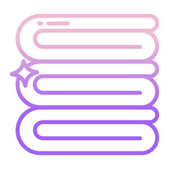 Fototapeta premium Towel icon