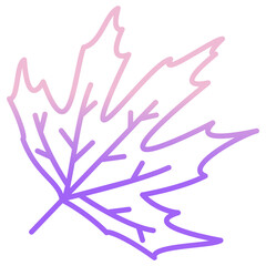 Obraz na płótnie Canvas Leaf icon