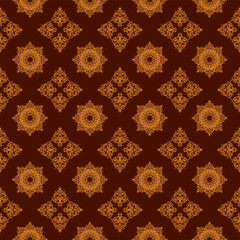 vintage background with green. Wallpaper pattern