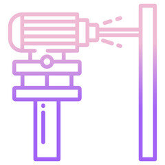 Obraz premium Laser Measurement icon