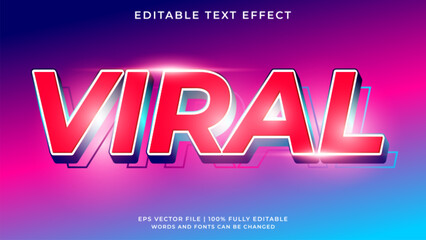 Viral trend text effect - Editable 3D cinematic text effect