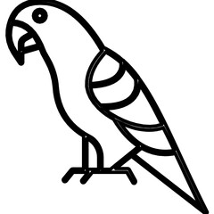 Bird Vector icon which can easily modify or edit

