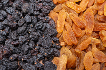 close up of raisins