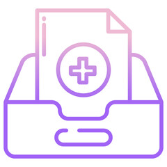 Obraz premium Inbox icon