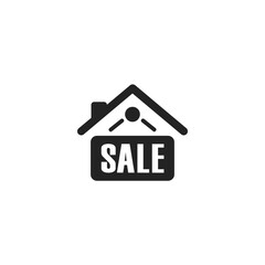 Home Sale Sign - Pictogram (icon) 