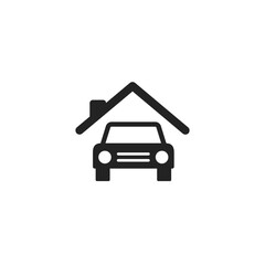Obraz premium Car Garage - Pictogram (icon) 