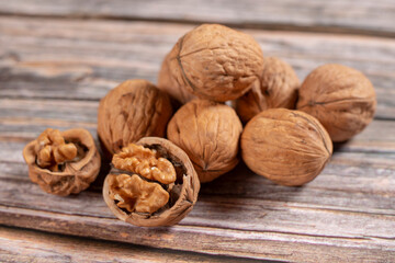 walnuts and nutcracker