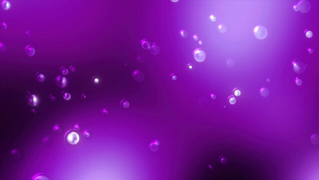 Effect of falling rain on a colorful dream background. Motion. Drops of water or bubbles linking on blurred backdrop.