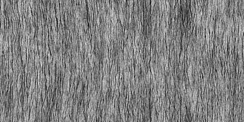 Seamless detailed closeup tree trunk bark background texture overlay. Natural rustic wood oak, fir or pine forest woodland pattern. Black and white displacement, bump or height map. 3D rendering. © Unleashed Design