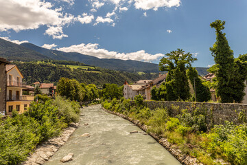 View of the Rienz River