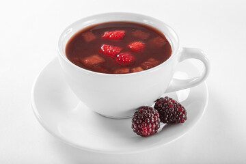 Colada morada del ecuador