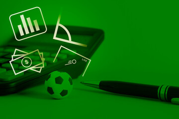 Business in football , soccer team management , online betting