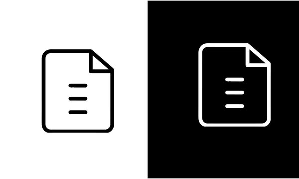 Document vector design icon