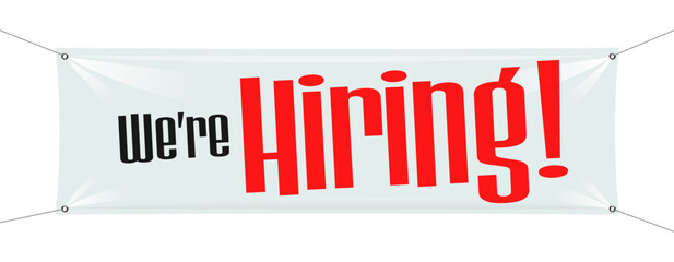 We are hiring 