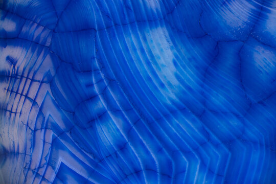 Cracked surface of blue stone