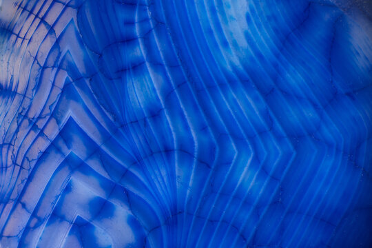 Cracked surface of blue stone