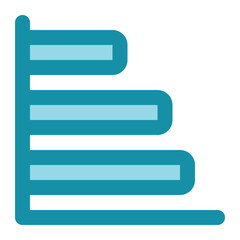 Obraz premium chart icon for illustration