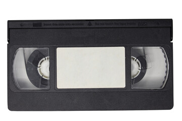 vhs retro video isolated cassette vintage - obrazy, fototapety, plakaty