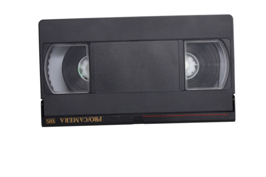 vhs retro video isolated cassette vintage