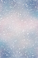 pastel background frozen with snow flakes and bokeh 