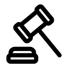 law icon for illustration