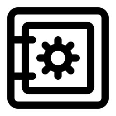 safe icon for illustration