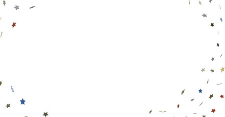 Stars - American national colors. USA Presidents Day, American Labor day, Memorial Day, US election concept.