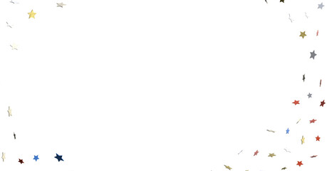 Stars - American national colors. USA Presidents Day, American Labor day, Memorial Day, US election concept.