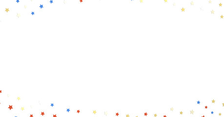 Stars - American national colors. USA Presidents Day, American Labor day, Memorial Day, US election concept.