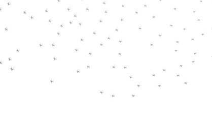 XMAS Stars - Holiday silver decoration, glitter frame isolated -