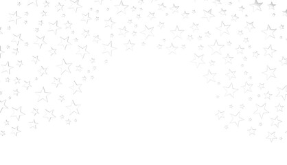 Stars - silver stars -