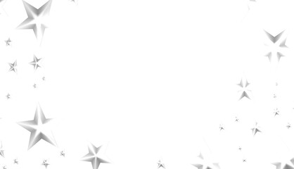 Stars - silver stars -