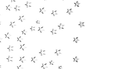 Stars - silver stars -