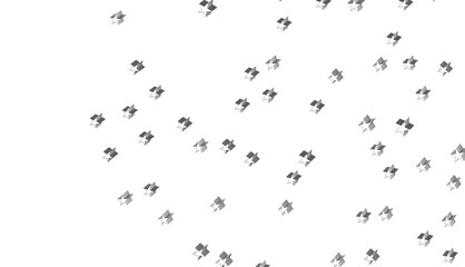 Stars - silver stars -