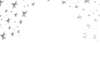 Stars - silver stars -