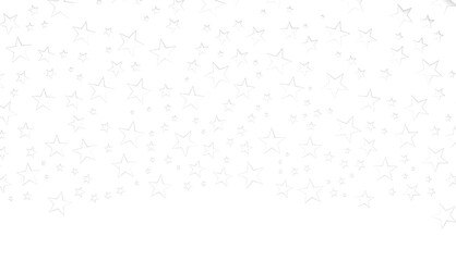 Stars - silver stars -