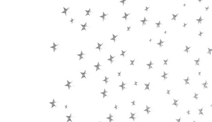 Stars - silver stars -