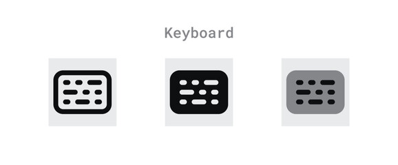 Keyboard Icons Sheet