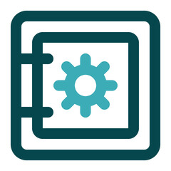 safe icon for illustration