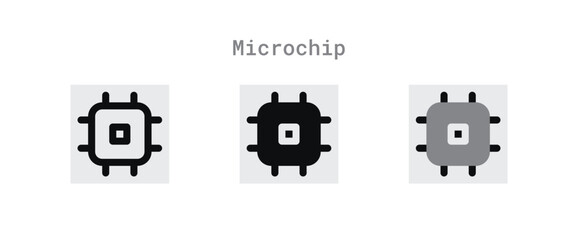 Microchip Icons Sheet