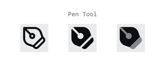 Pen Tool Icons Sheet