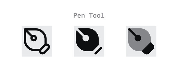 Pen Tool Icons Sheet