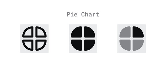 Pie Chart Icons Sheet