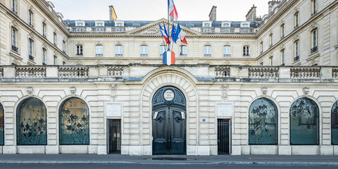 Caisse des Depots headquarters in Paris, France